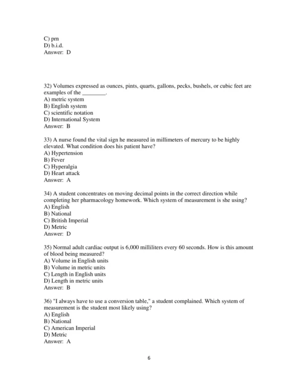 Test Bank For Anatomy & Physiology For Health Professions An Interactive Journey 4th Edition Bruce J. Colbert