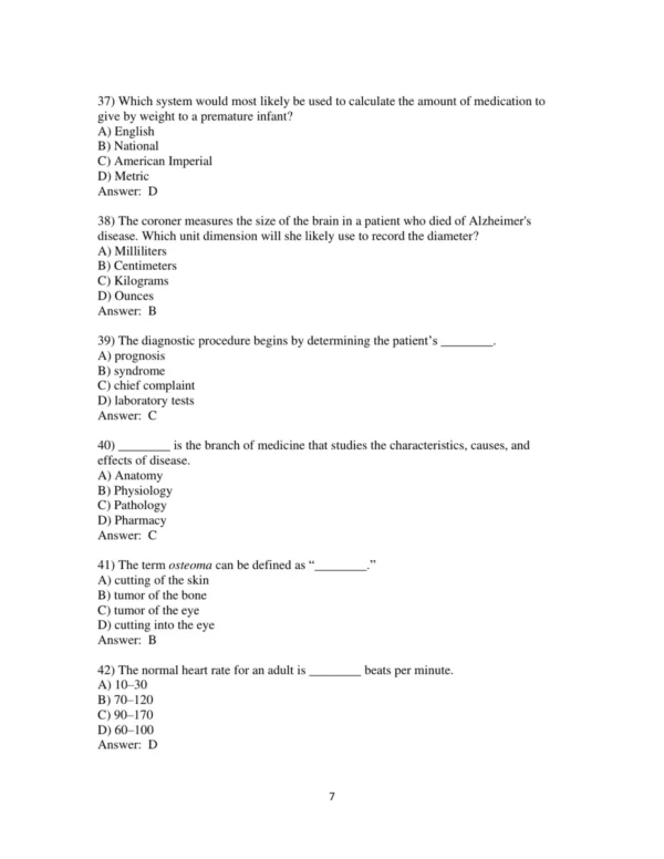 Test Bank For Anatomy & Physiology For Health Professions An Interactive Journey 4th Edition Bruce J. Colbert