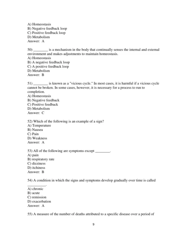 Test Bank For Anatomy & Physiology For Health Professions An Interactive Journey 4th Edition Bruce J. Colbert