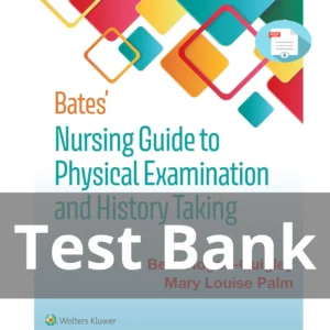 Test Bank For Canadian Nursing Health Assessment A Best Practice Approach 2nd Edition Tracey C. Stephen