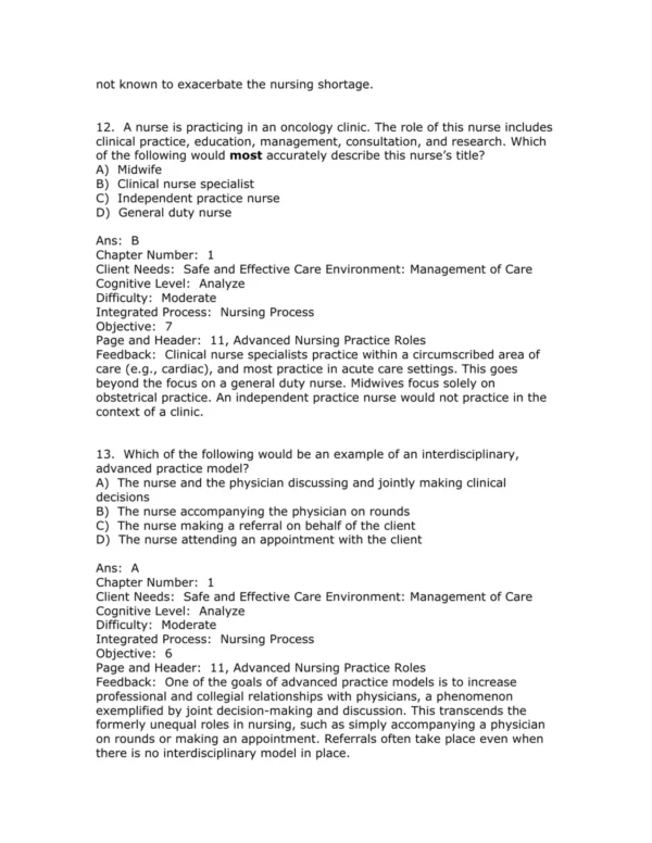Test Bank For Brunner And Suddarth's Canadian Textbook Of Medical Surgical Nursing Fourth Edition Mohamed El Hussein