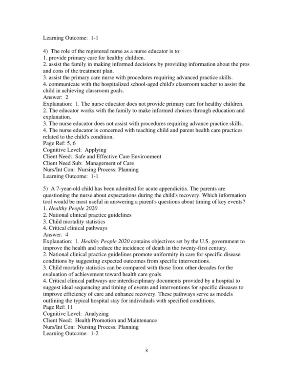 Test Bank For Child Health Nursing Updated Edition 3rd Edition Jane W. Ball 3 Test Bank For Child Health Nursing Updated Edition 3rd Edition Jane W. Ball