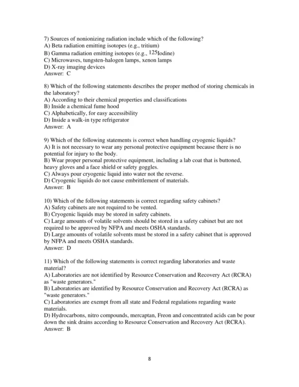 Test Bank For Clinical Laboratory Chemistry 2nd Edition Robert Sunheimer 8 Test Bank For Clinical Laboratory Chemistry 2nd Edition Robert Sunheimer