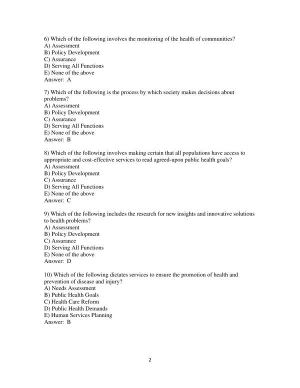 Test Bank For Dental Public Health & Research Contemporary Practice For The Dental Hygienist 4th Edition Christine N. Nathe