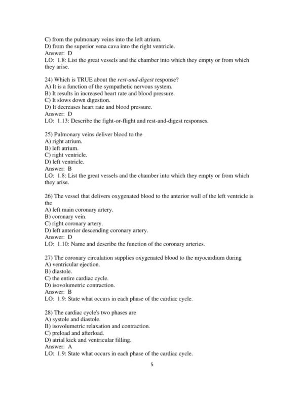 Test Bank For Ekg Plain And Simple 4th Edition Karen M. Ellis