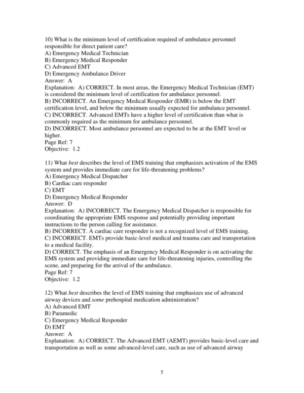 Test Bank For Emergency Care 14th Edition Daniel J. Limmer