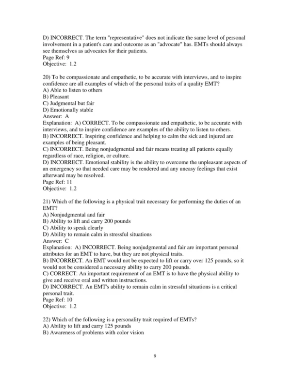 Test Bank For Emergency Care 14th Edition Daniel J. Limmer