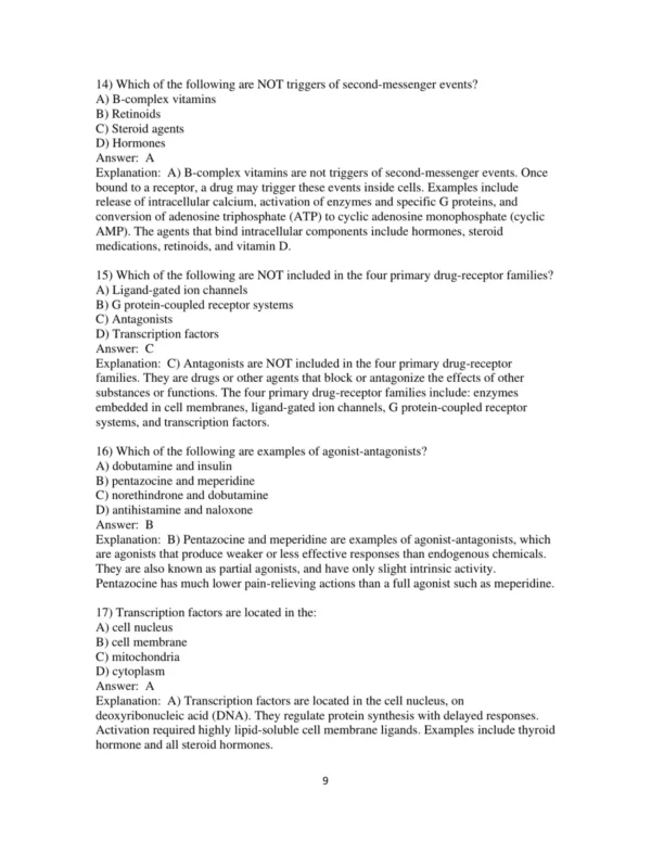 Test Bank For Focus On Pharmacology Essentials For Health Professionals 3rd Edition Jahangir Moini