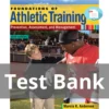 Test Bank For Foundations Of Athletic Training Prevention Assessment And Management Sixth Edition Marcia K. Anderson