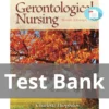 Test Bank For Gerontological Nursing Ninth Edition Charlotte Eliopoulos Test Bank For Gerontological Nursing Ninth Edition Charlotte Eliopoulos