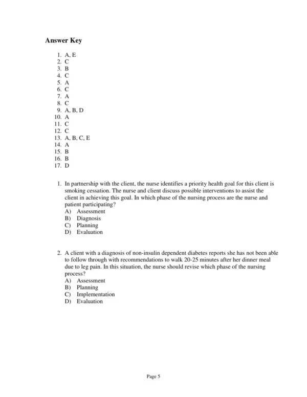 Test Bank For Hogan Quigley Palm And Bickley Bates' Nursing Guide To Physical Examination And History Taking Second Edition