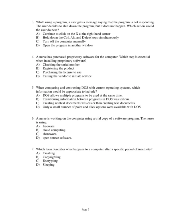 Test Bank For Informatics And Nursing Opportunities And Challenges Fifth Edition Jeanne Sewell