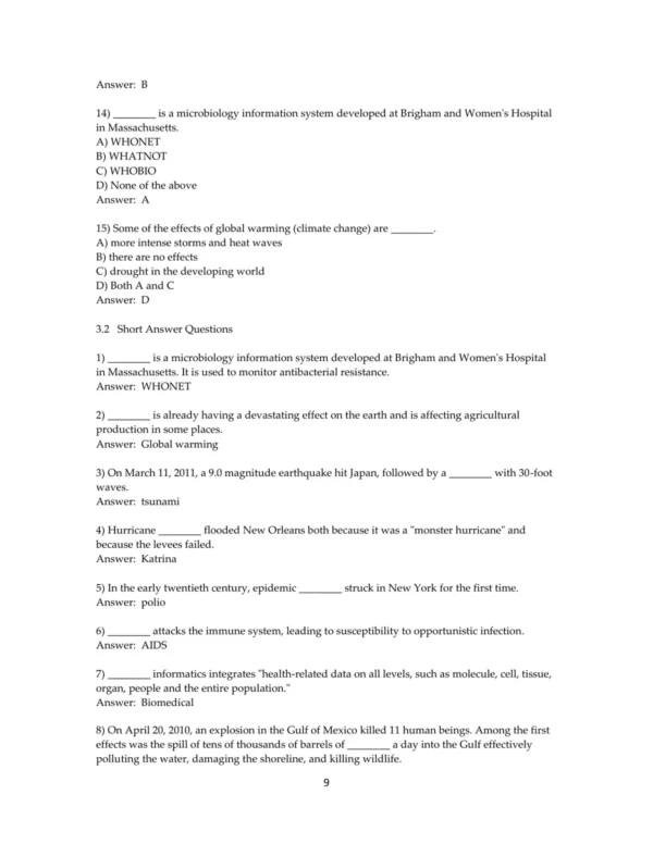 Test Bank For Information Technology For The Health Professions 5th Edition Lillian Burke