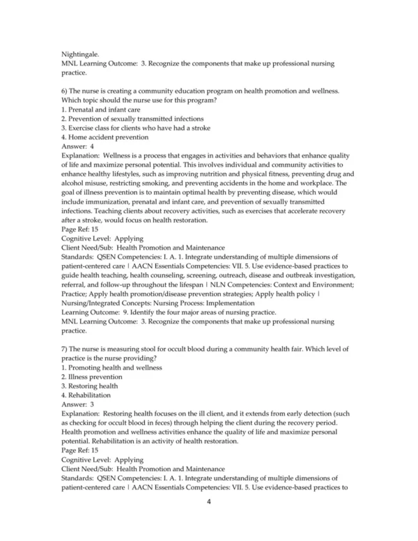 Test Bank For Kozier & Erb's Fundamentals Of Nursing Concepts Process And Practice 11th Edition Audrey T. Berman