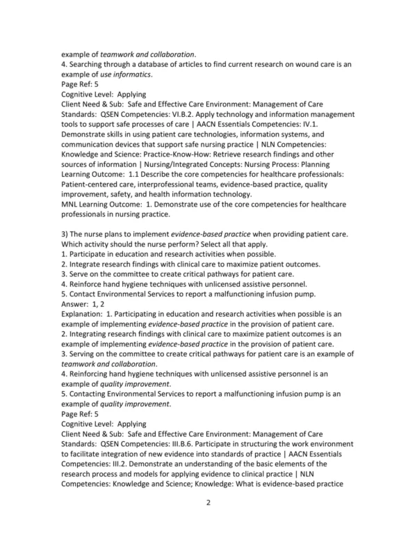 Test Bank For Lemone And Burke's Medical Surgical Nursing Clinical Reasoning In Patient Care 7th Edition Paula Gubrud