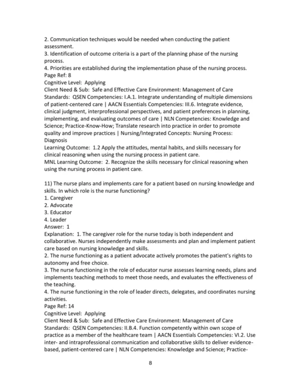 Test Bank For Lemone And Burke's Medical Surgical Nursing Clinical Reasoning In Patient Care 7th Edition Paula Gubrud