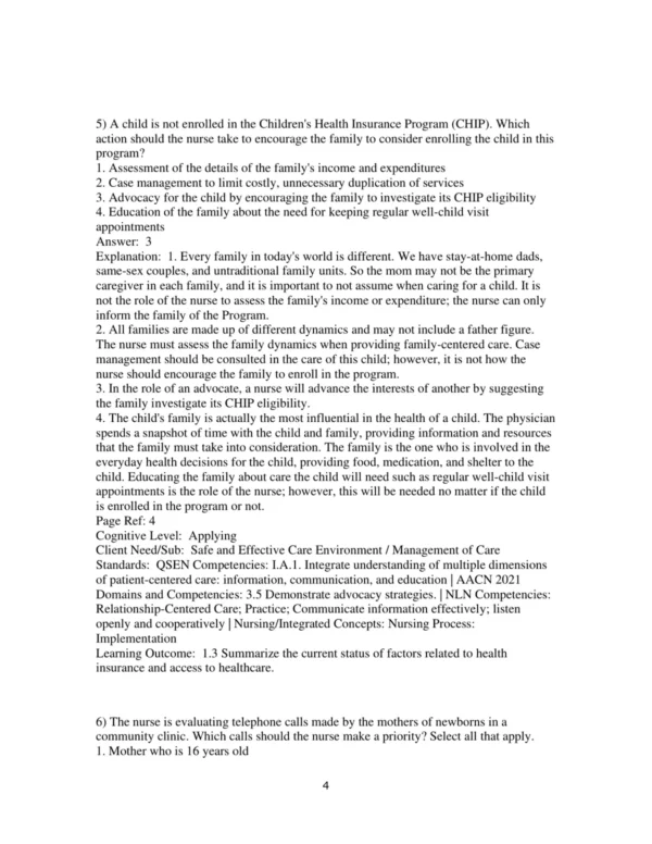 Test Bank For Maternal & Child Nursing Care 6th Edition Marcia London