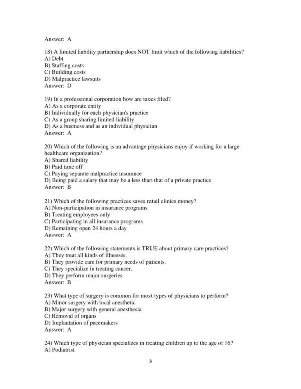 Test Bank For Medical Office Management 2nd Edition Christine Malone