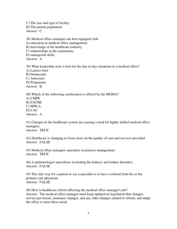 Test Bank For Medical Office Management 2nd Edition Christine Malone