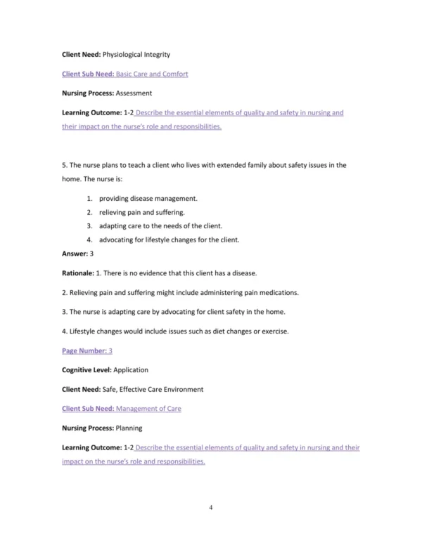 Test Bank For Medical Surgical Nursing Care 4th Edition Karen M. Burke