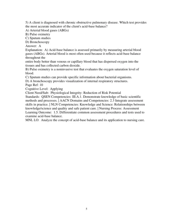 Test Bank For Nursing A Concept Based Approach To Learning Volume 2 4th Edition