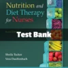 Test Bank For Nutrition And Diet Therapy For Nurses 2nd Edition Sheila Tucker