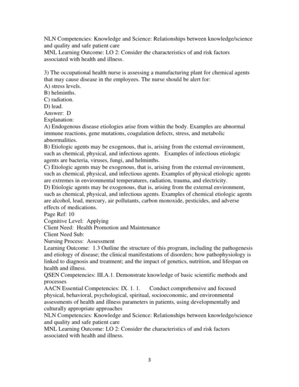 Test Bank For Pathophysiology Concepts Of Human Disease 1st Edition Matthew Sorenson