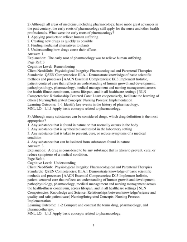 Test Bank For Pharmacology Connections To Nursing Practice 4th Edition Michael P. Adams
