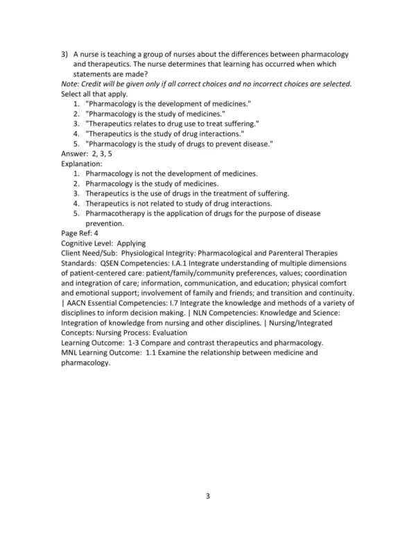 Test Bank For Pharmacology For Nurses A Pathophysiologic Approach 6th Edition Michael P. Adams