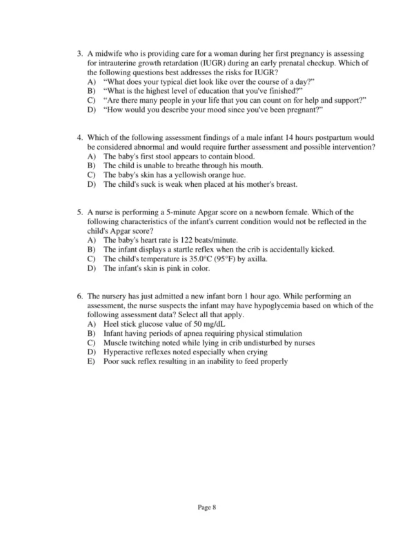 Test Bank For Porth's Pathophysiology Concepts Of Altered Health States Ninth Edition Sheila Grossman