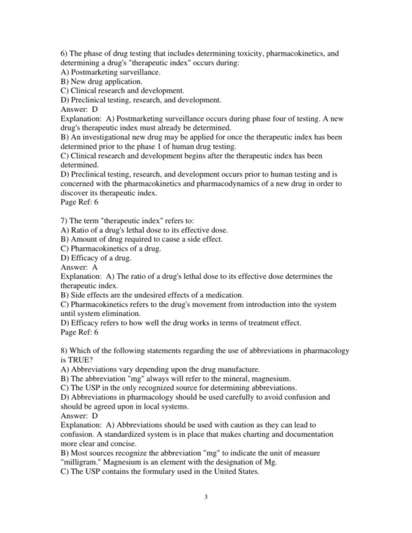 Test Bank For Prehospital Emergency Pharmacology 8th Edition Bryan E. Bledsoe 3 Test Bank For Prehospital Emergency Pharmacology 8th Edition Bryan E. Bledsoe