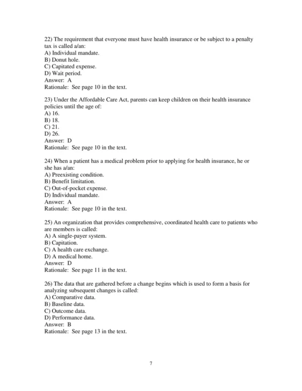 Test Bank For Professionalism In Health Care A Primer For Career Success 5th Edition Sherry Makely