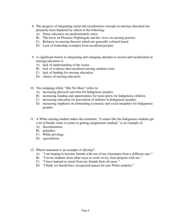 Test Bank For Realities Of Canadian Nursing Professional Practice And Power Issues Fifth Edition Carol Mcdonald Marjorie Mcintyre