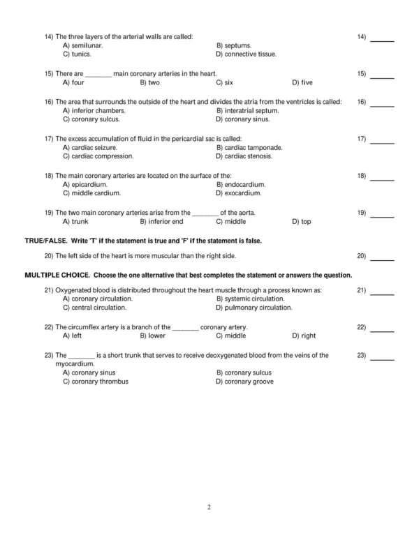 Test Bank For Understanding Ekgs A Practical Approach 5th Edition Brenda M. Beasley